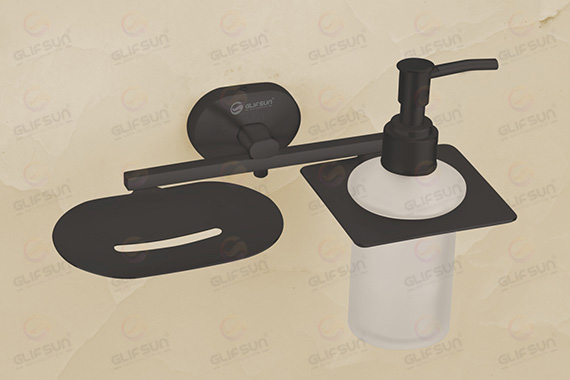 Soap Dish With Liquid Soap Dispenser