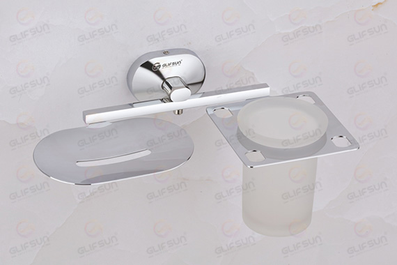 Soap Dish With Tumbler Holder
