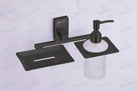 Soap Dish With Liquid Soap Dispenser