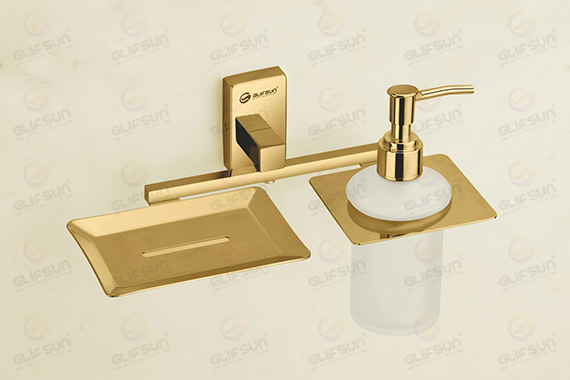 Soap Dish With Liquid Soap Dispenser