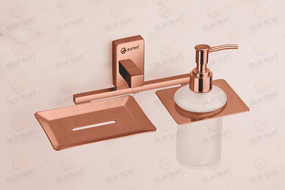 Soap Dish With Liquid Soap Dispenser