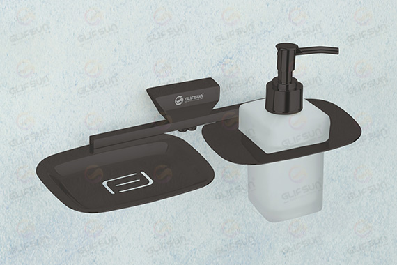 Soap Dish With Liquid Soap Dispenser