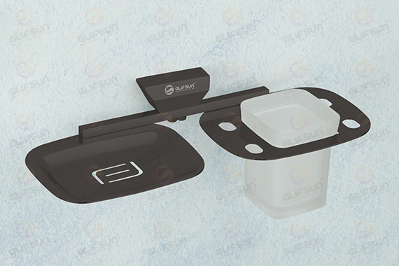 Soap Dish With Tumbler Holder