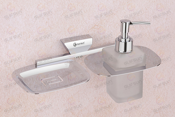 Soap Dish With Liquid Soap Dispenser