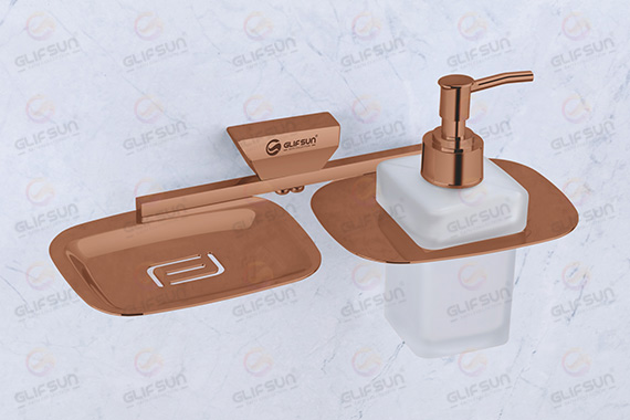 Soap Dish With Liquid Soap Dispenser