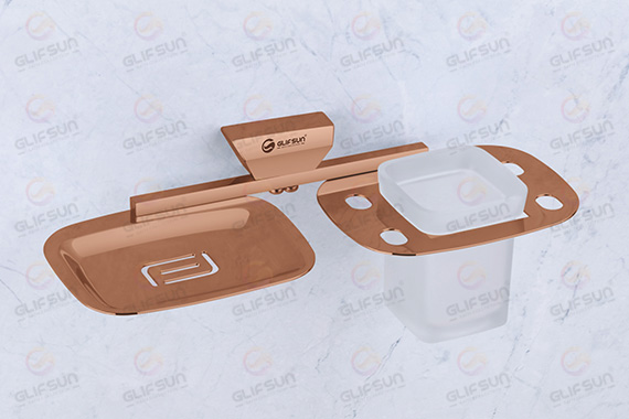 Soap Dish With Tumbler Holder