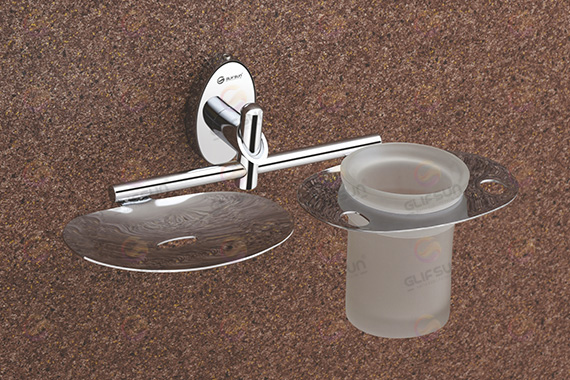 Soap Dish With Tumbler Holder