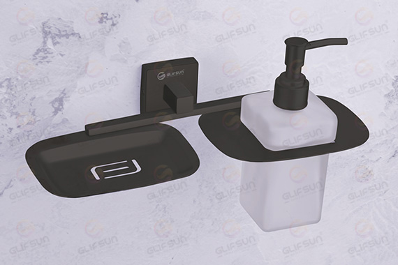 Soap Dish With Liquid Soap Dispenser