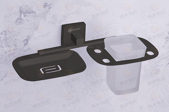 Soap Dish With Tumbler Holder