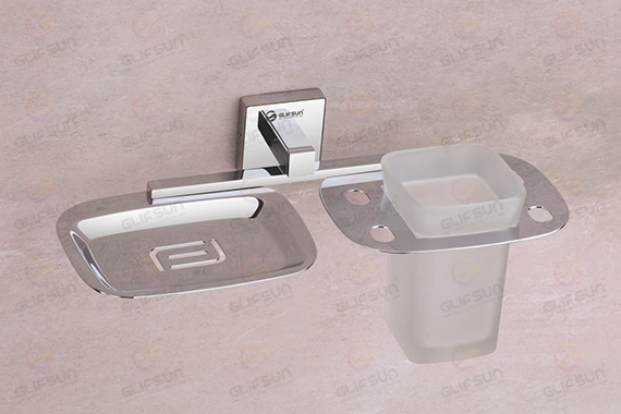 Soap Dish With Tumbler Holder
