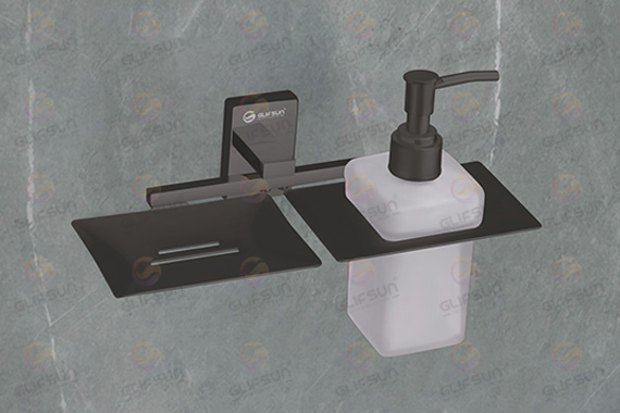 Soap Dish With Liquid Soap Dispenser