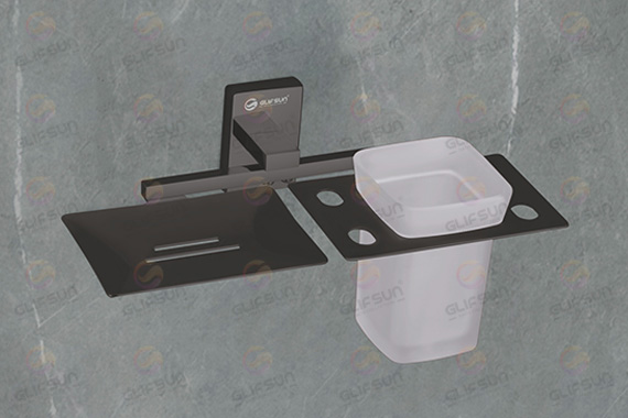 Soap Dish With Tumbler Holder