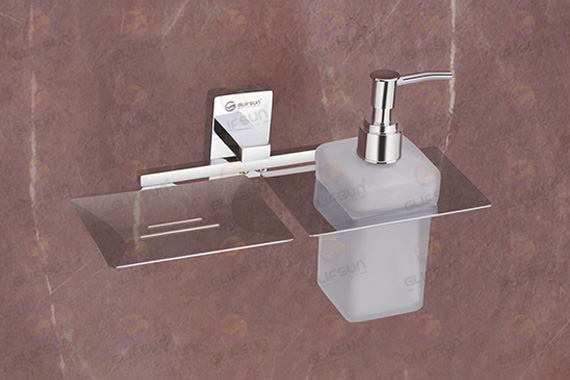 Soap Dish With Liquid Soap Dispenser