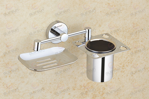 Soap Dish With Tumbler Holder