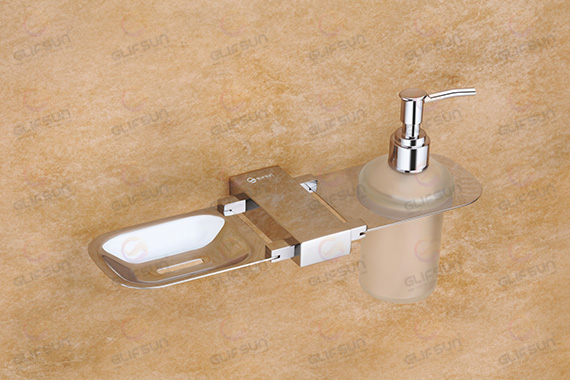 Soap Dish With Liquid Soap Dispenser