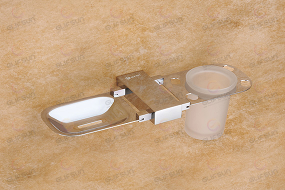 Soap Dish With Tumbler Holder