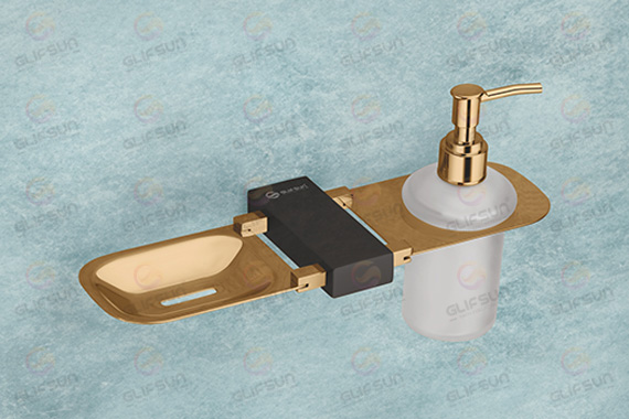 Soap Dish With Liquid Soap Dispenser