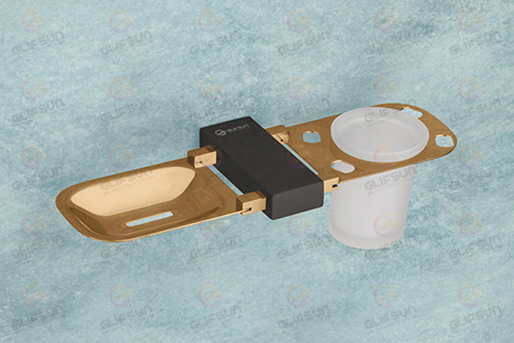 Soap Dish With Tumbler Holder