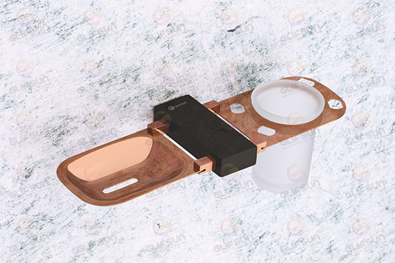 Soap Dish With Tumbler Holder